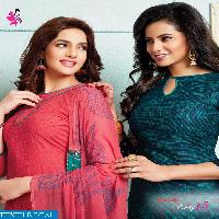 khwaish chinky pinky 15 Wholesale 2 Top Dress material